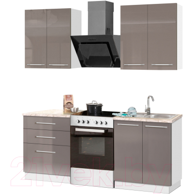Кухонный гарнитур Кастанье Мила 1.2 - фото