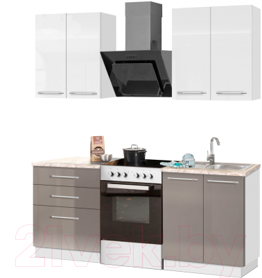Кухонный гарнитур Кастанье Мила 1.2 - фото