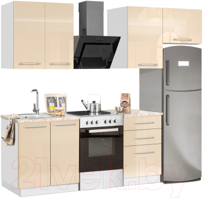 Кухонный гарнитур Кастанье Мила 1.5 - фото