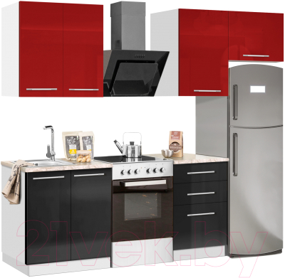 Кухонный гарнитур Кастанье Мила 1.5 - фото