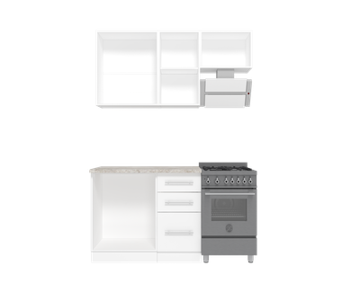 Кухонный гарнитур Кастанье Мила 1.5