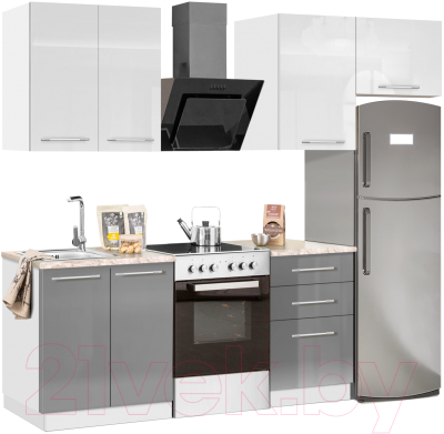 Кухонный гарнитур Кастанье Мила 1.5 - фото