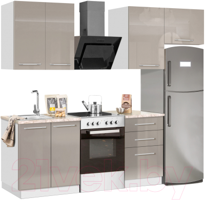 Кухонный гарнитур Кастанье Мила 1.5 - фото