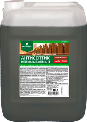 Антисептик для древесины Prosept Eco Ultra готовый состав - фото