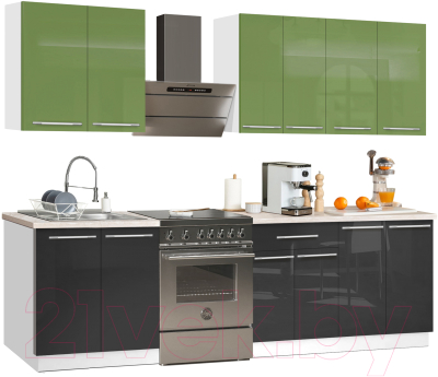 Кухонный гарнитур Кастанье Мила 2.2 - фото