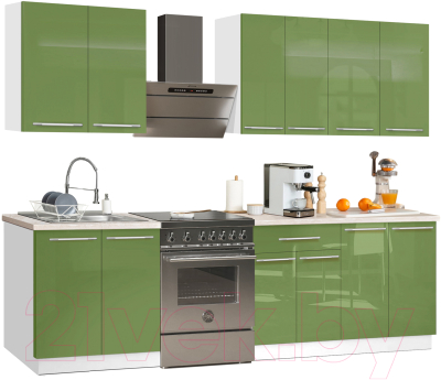 Кухонный гарнитур Кастанье Мила 2.2 - фото