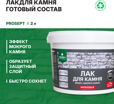 Лак Prosept Готовый состав для камня