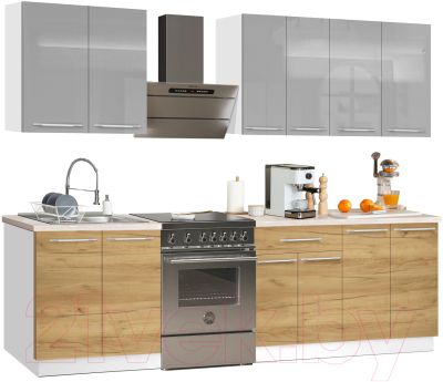 Кухонный гарнитур Кастанье Мила 2.2 - фото