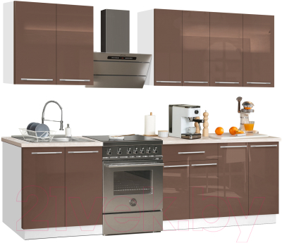 Кухонный гарнитур Кастанье Мила 2.2 - фото