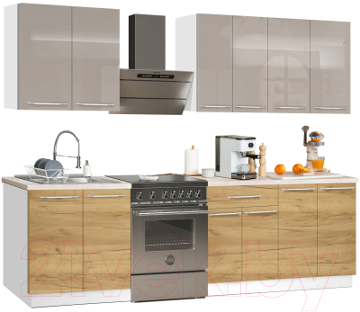 Кухонный гарнитур Кастанье Мила 2.2 - фото