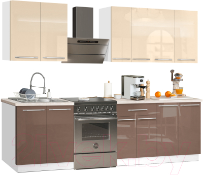 Кухонный гарнитур Кастанье Мила 2.2 - фото