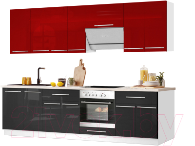 Кухонный гарнитур Кастанье Мила 2.6 - фото