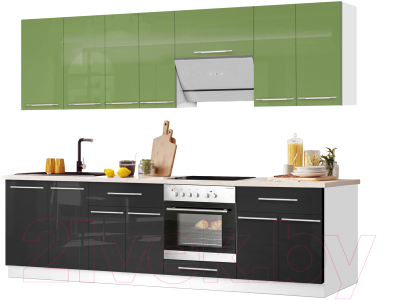 Кухонный гарнитур Кастанье Мила 2.6 - фото