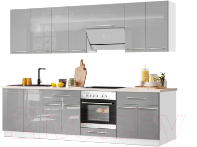 Кухонный гарнитур Кастанье Мила 2.6 - фото