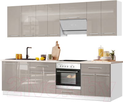 Кухонный гарнитур Кастанье Мила 2.6 - фото