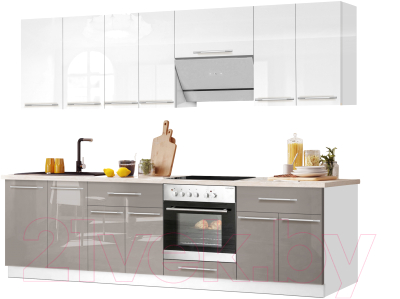 Кухонный гарнитур Кастанье Мила 2.6 - фото
