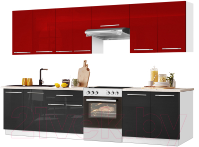 Кухонный гарнитур Кастанье Мила 2.8 - фото