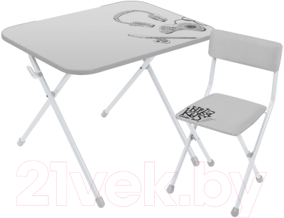 Комплект мебели с детским столом Ника КДМ1/1 Скетч для мальчиков - фото