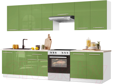 Кухонный гарнитур Кастанье Мила 2.8 - фото