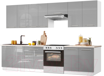 Кухонный гарнитур Кастанье Мила 2.8 - фото