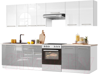 Кухонный гарнитур Кастанье Мила 2.8 - фото