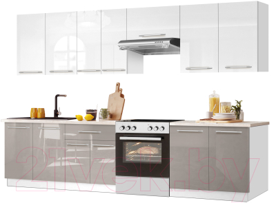 Кухонный гарнитур Кастанье Мила 2.8 - фото