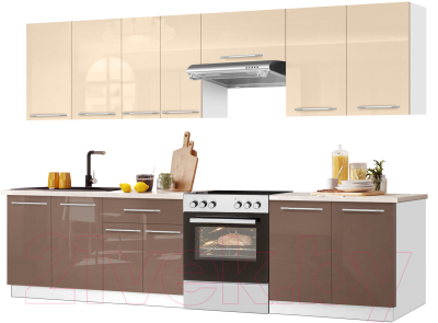 Кухонный гарнитур Кастанье Мила 2.8 - фото