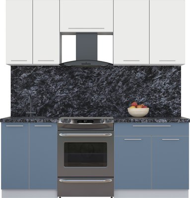 Кухонный гарнитур Интерлиния Мила Пластик 2.0 А - фото