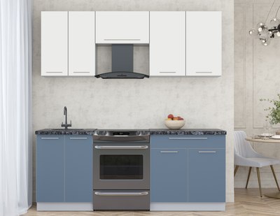 Кухонный гарнитур Интерлиния Мила Пластик 2.0 А