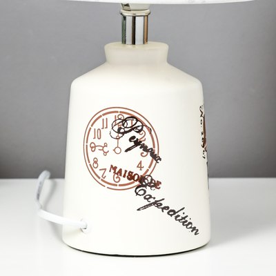 Прикроватная лампа Risalux Париж с цветком 3839004