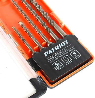 Набор буров PATRIOT SDS Plus 815010101