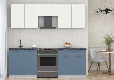 Кухонный гарнитур Интерлиния Мила Пластик 2.2 А