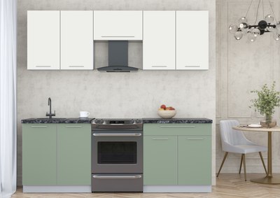 Кухонный гарнитур Интерлиния Мила Пластик 2.2 А