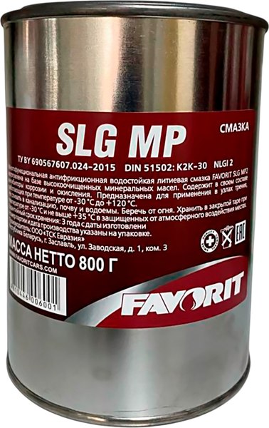Смазка техническая Favorit MP-2 SLG / 57786 - фото