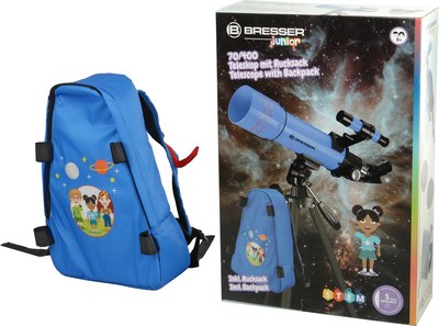 Телескоп Bresser Junior 70/400 + рюкзак синий 8850610WXH000