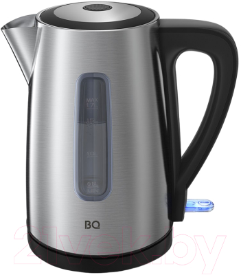 Электрочайник BQ KT1800S (сталь/черный) - фото