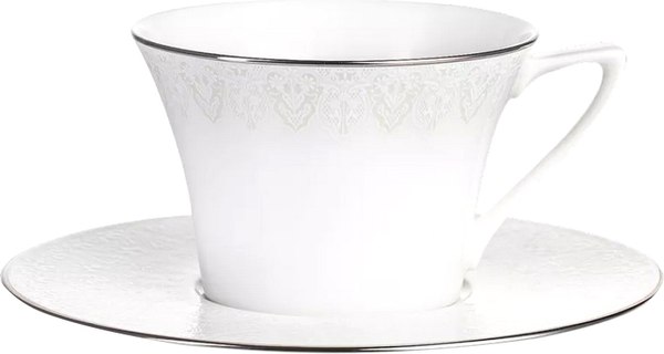 Чашка с блюдцем Narumi Аврора жемчуг / NAR-51677-2793/5561 - фото