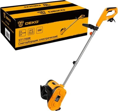 Снегоуборщик электрический Deko ST1700R / 083-4446