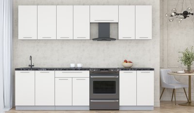 Кухонный гарнитур Интерлиния Мила Пластик 2.8 А