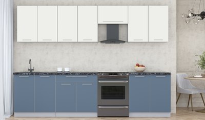 Кухонный гарнитур Интерлиния Мила Пластик 3.0 А