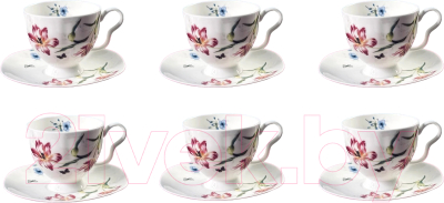 Набор для чая/кофе Lenardi Flowers 205-975 - фото