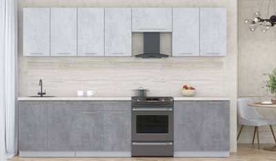 Кухонный гарнитур Интерлиния Мила Пластик 3.0 А