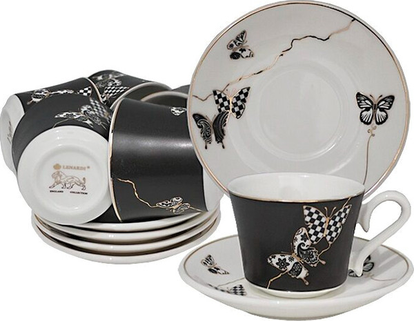 Набор для чая/кофе Lenardi Butterfly 133-095 - фото