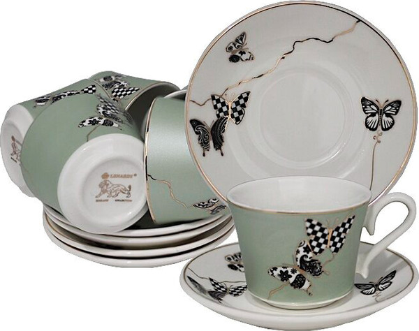 Набор для чая/кофе Lenardi Butterfly 133-097 - фото