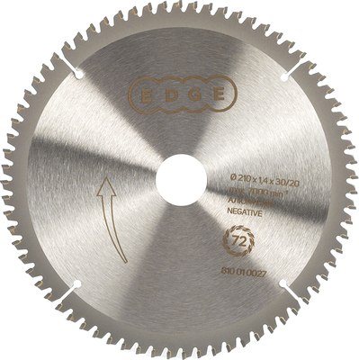 Пильный диск PATRIOT Edge 210x72x30/20 negative / 810010027 - фото