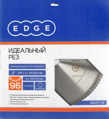 Пильный диск PATRIOT Edge 305x96x30/25.4 negative / 810010031