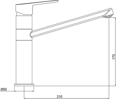 Смеситель Gross Aqua Dyno 3210285C-G0115