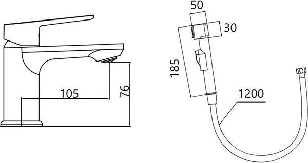 Смеситель Gross Aqua Dyno 6249285C