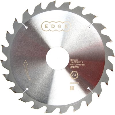 Пильный диск PATRIOT Edge 250х24х50/32/30/25.4 / 810010010 - фото