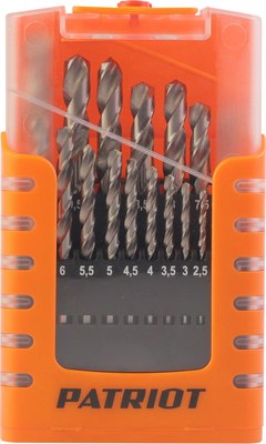 Набор сверл PATRIOT HSS №2 1.0-10.0мм / 815010545 - фото